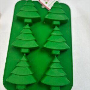 Holiday Silicone Christmas Tree Mold For Baking & Crafting